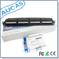 FTP, UTP, SFTP Disponible 1U UTP CAT6 24 puertos rj11 teléfono Patch Panel para rj11 y rj45 soluciones de red